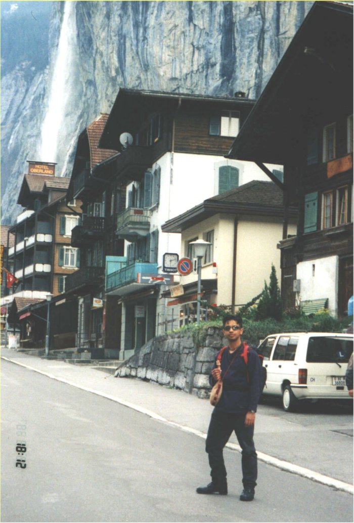 ICE CREAM BY LAUTERBRUNEN WATERFALL.JPG